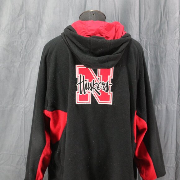 Nerbraska Cornhuskers Jacket (VTG) - Reversable by Pro Player - Men's 2XL - Picture 12 of 16